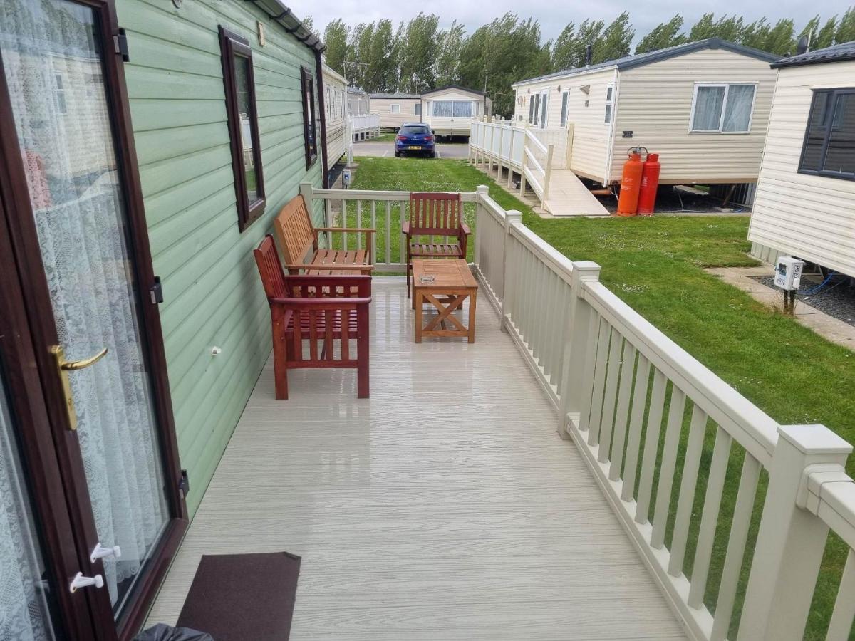 Palm Square 19 3 Bed Deluxe Caravan Chapel St. Leonards Exterior foto