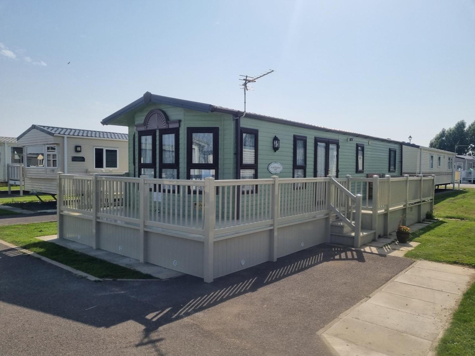 Palm Square 19 3 Bed Deluxe Caravan Chapel St. Leonards Exterior foto